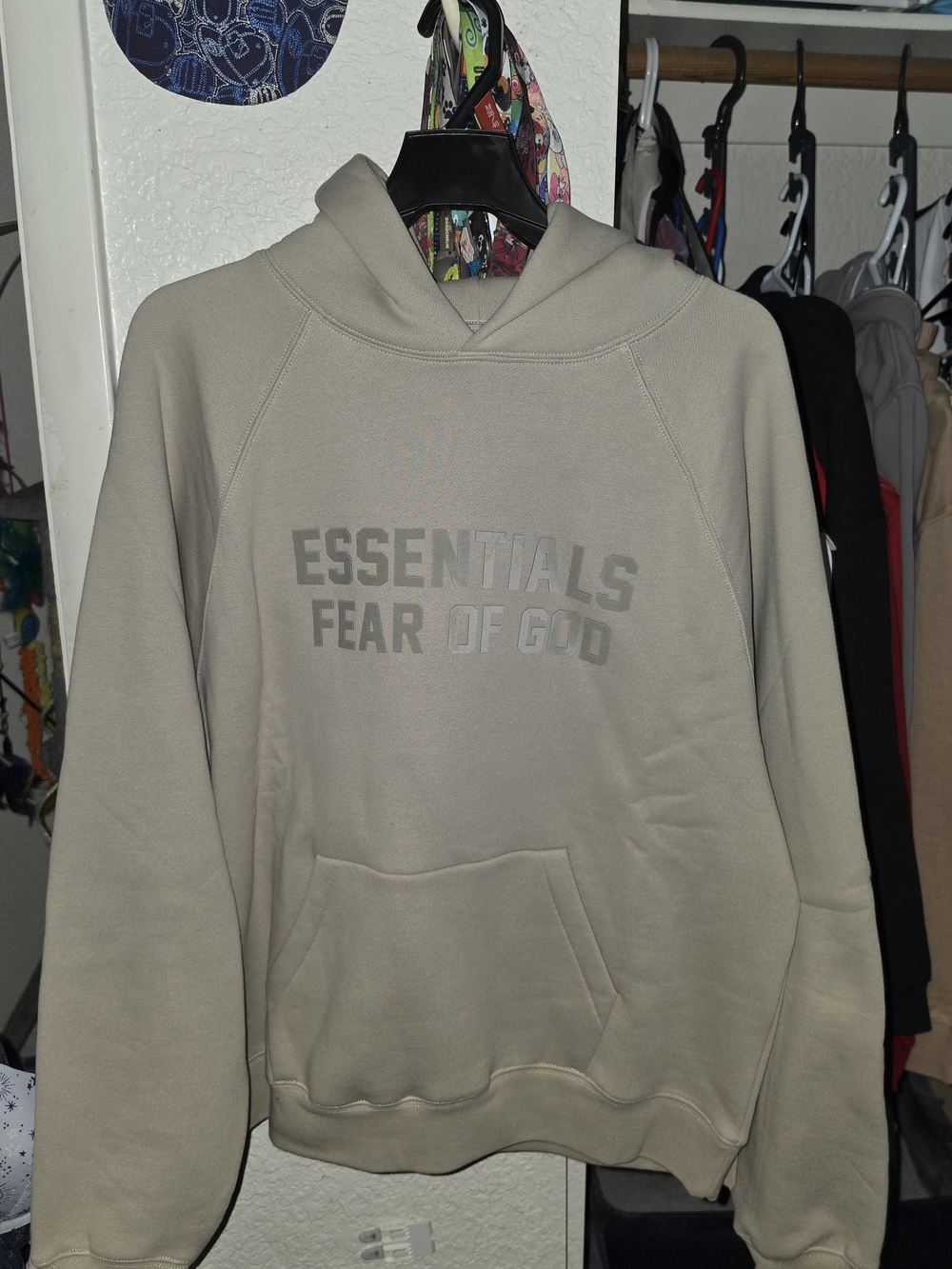 Fear of God Essentials Men’s Hoodie - Taupe